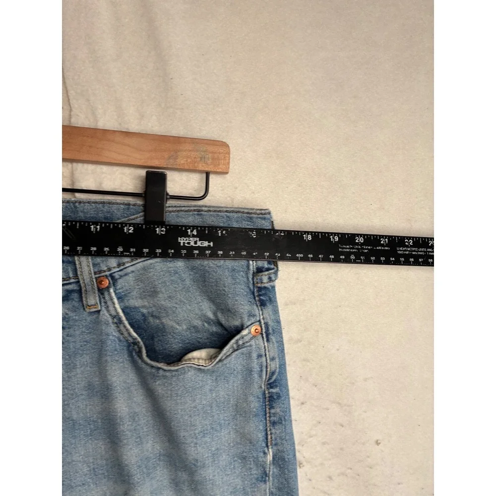 Levis 511 Slim Fit Light Wash Stretch Denim Jeans Mens 34x34 00511-1683